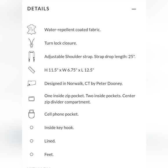 NWT Dooney and Bourke "Gretta" Crossbody Bucket Bag Color Sea Foam - Picture 12 of 12